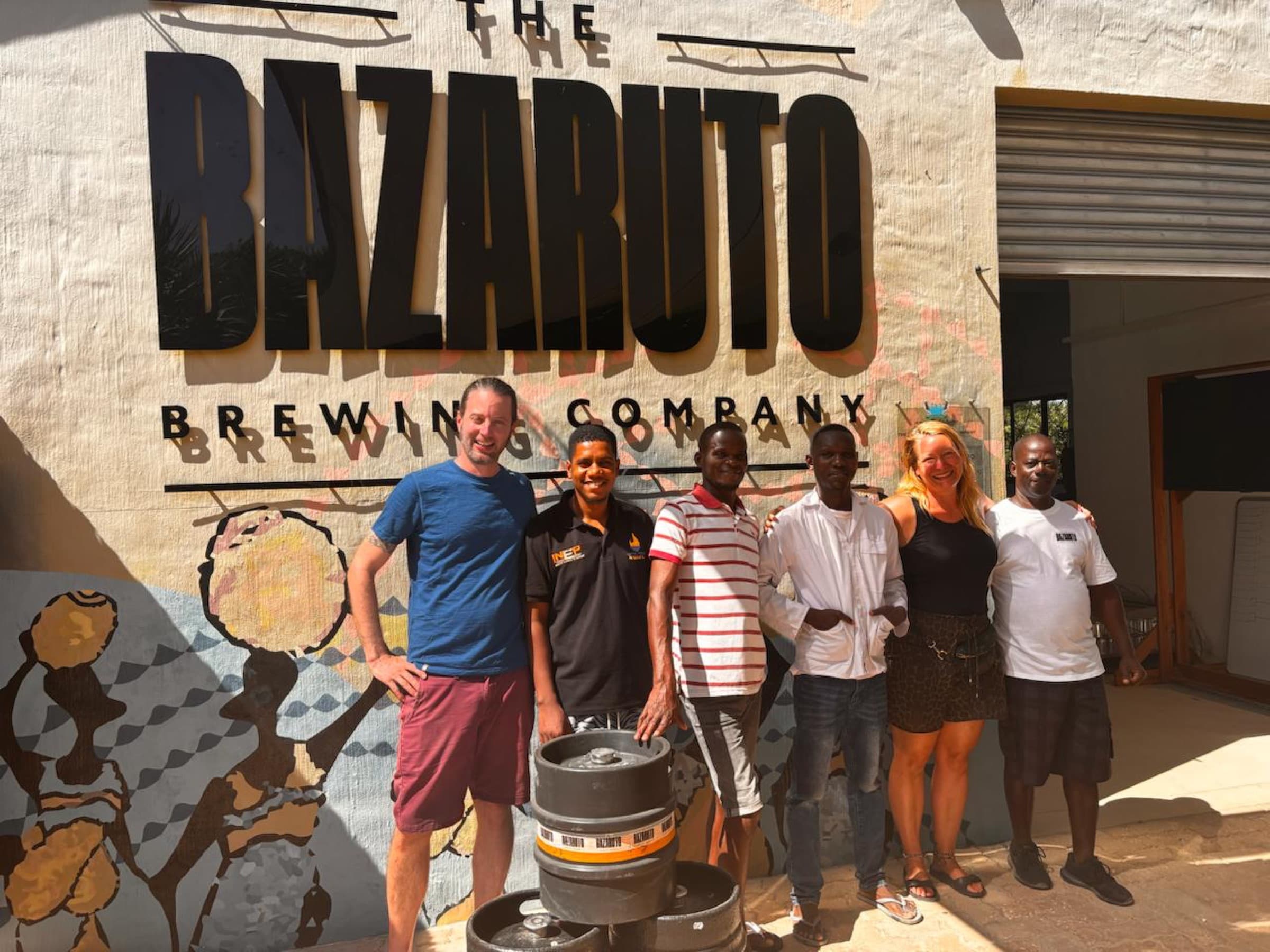Visita à Cervejaria Bazaruto Brewing Co.